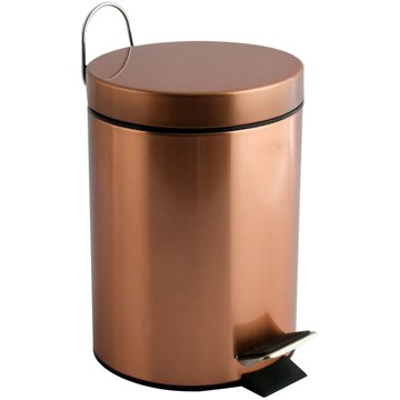 

MSV pedálový odpadkový koš měděná, ocel, 3 l