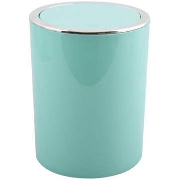 

MSV výklopný odpadkový koš Kamaka, pastelově zelený, plast, 6 l