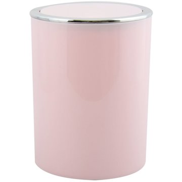 

MSV výklopný odpadkový koš Kamaka, pastelově růžový, plast, 6 l