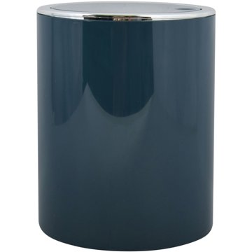

MSV výklopný odpadkový koš Kamaka, petrolejový, plast, 6 l