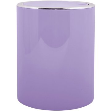 

MSV výklopný odpadkový koš Kamaka, levandulový, plast, 6 l