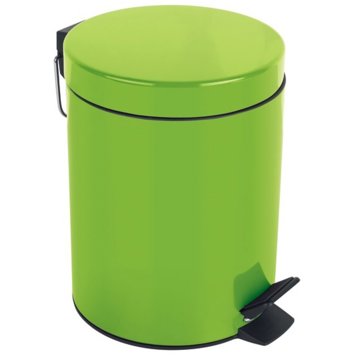 

Spirella pedálový odpadkový koš Sydney, zelený, ocel, 3 l