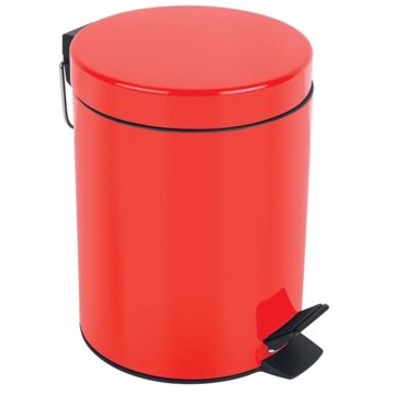 

Spirella pedálový odpadkový koš Sydney, červený, ocel, 3 l