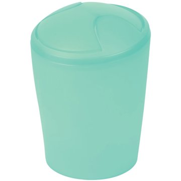 

Spirella výklopný odpadkový koš Move, mint zelený, plast, 2 l