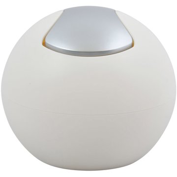 

Spirella mini výklopný odpadkový koš Bowl Matt, matný bílý, plast, 1 l