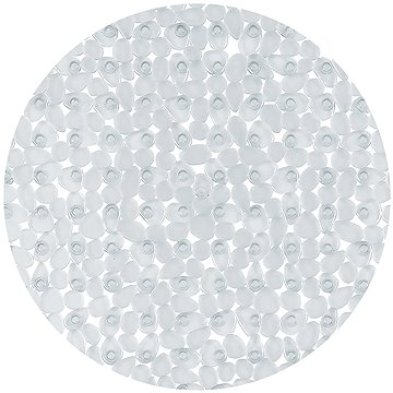 

Spirella protiskluzová kulatá podložka do sprchy Riverstone, průhledná, 57 cm