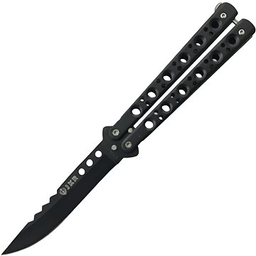 

JKR Motýlek, 10 cm, zamak, černý
