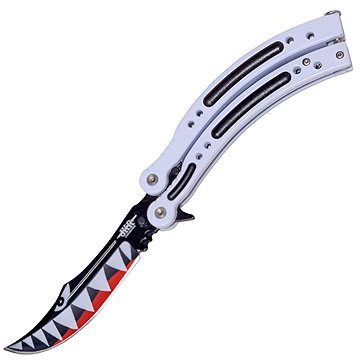 

JKR Motýlek, 10 cm, Counter Strike GO, černo-fialový