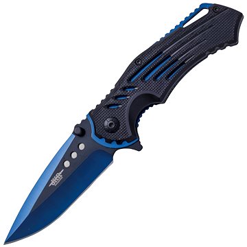 

JKR Zavírací nůž, 9 cm, ABS, modro-černý