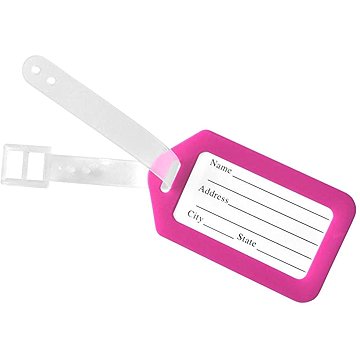 

Kufryplus Jmenovka na kufr 2 × LTP119 dark pink