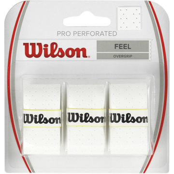 

Wilson PRO Overgrip Perforated bílá