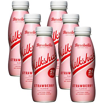 

BAREBELLS Protein Milkshake Jahoda 6 x 330 ml