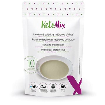 KetoMix Proteinová polévka s hráškovou příchutí 250 g (10 porcí) - Trvanlivé jídlo