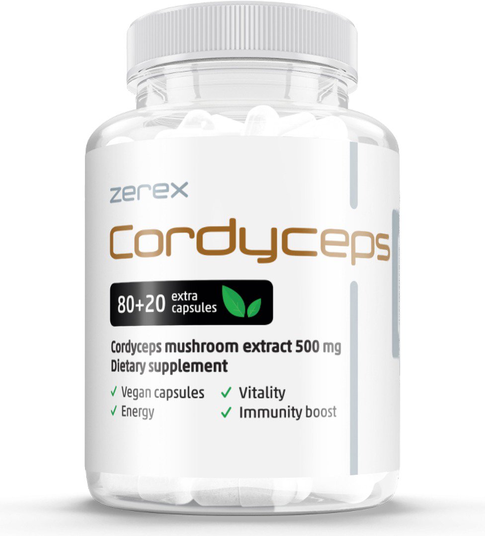 

Zerex Cordyceps, 100 kapslí