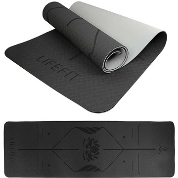 

Lifefit YOGA MAT LOTOS DUO, 183x58x0,6cm, černá