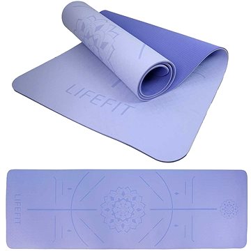 

Lifefit YOGA MAT RELAX DUO, 183x58x0,6cm, modrá