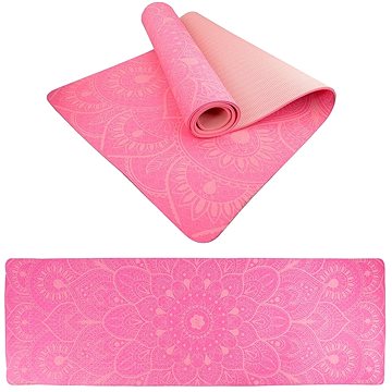

Lifefit YOGA MAT MANDALA DUO, 183x58x0,6cm, růžová