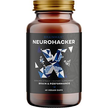 

BrainMax NeuroHacker, Dopamine Upgrade! 60 rostlinných kapslí