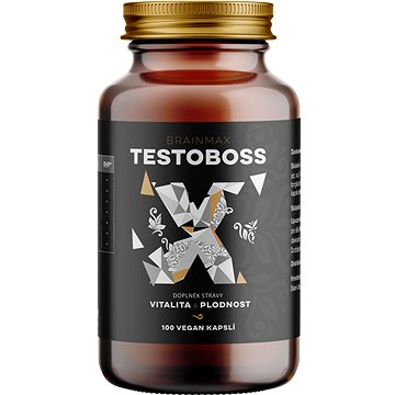 

BrainMax Testoboss, 100 vegan kapslí