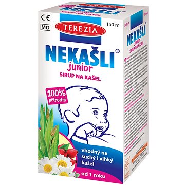 

TEREZIA Nekašli Junior 100% přírodní sirup na kašel 150 ml