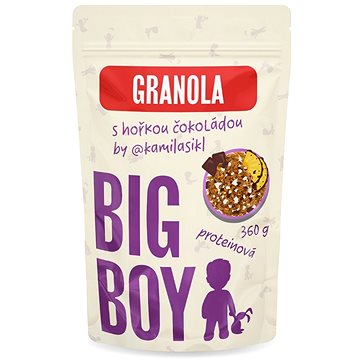 

BIG BOY Proteinová granola s hořkou čokoládou by @kamilasikl 360g
