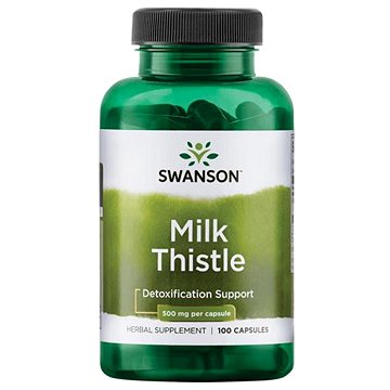 

Swanson Milk Thistle (Ostropestřec), 500 mg, 100 kapslí