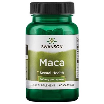 

Swanson Maca Extrakt (řeřicha peruánská), 500 mg, 60 rostlinných kapslí