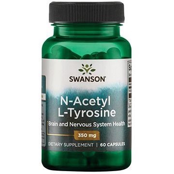 

Swanson N-Acetyl L-Tyrosine, 350 mg, 60 kapslí