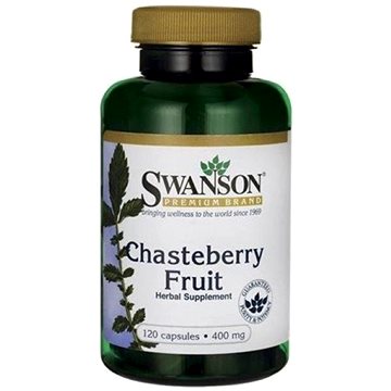 

Swanson Chasteberry Fruit (Drmek obecný), 400 mg, 120 kapslí