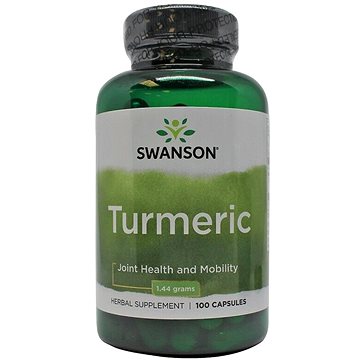 

Swanson Turmeric - kurkuma, 1440 mg, 100 kapslí