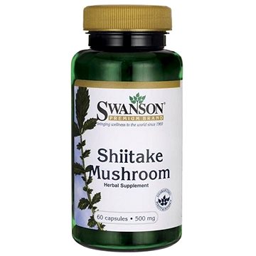 

Swanson Shiitake Mushroom, 60 kapslí