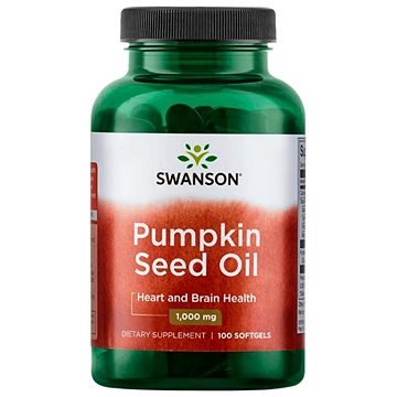 

Swanson Pumpkin Seed Oil (Olej z dýňových semínek) 1000 mg, 100 softgelových kapslí