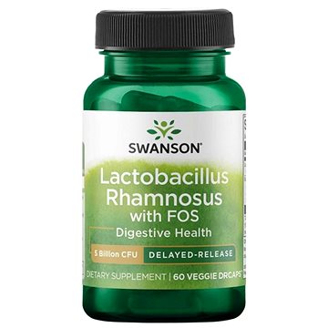 

Swanson Lactobacillus Rhamnosus, 5 miliard CFU, 60 rostlinných kapslí