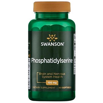 

Swanson Phosphatidylserine (fosfatidylserin) 100 mg, 90 softgels