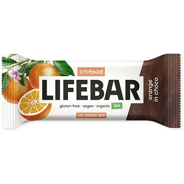 

Lifefood Lifebar InChoco Pomerančová RAW BIO 40 g