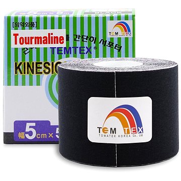 

Temtex tape Tourmaline černý 5 cm