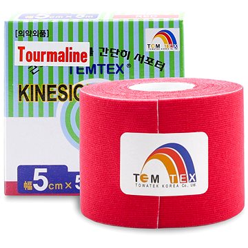 

Temtex tape Tourmaline červený 5 cm