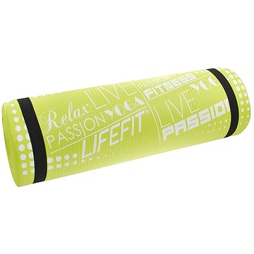 

Lifefit Yoga Mat Exclusiv plus zelená