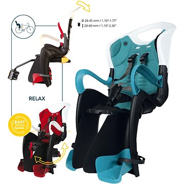 

Bellelli TIGER relax s B,FIX upínáním černo-modrý