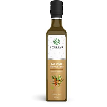 

GREEN IDEA Rakytníkový sirup - třtinový 250 ml