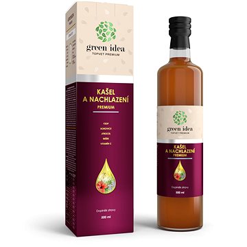 

GREEN IDEA Kašel a nachlazení premium 500 ml