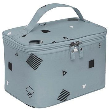 

Kufryplus Kosmetická taška TB13794 Geometric šedá
