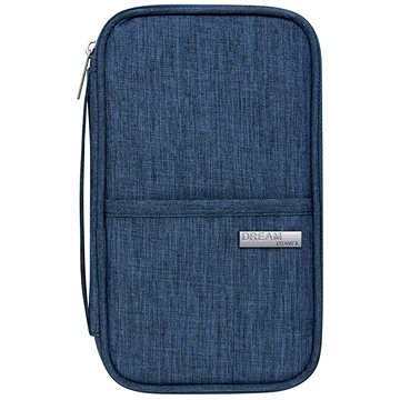 

Kufryplus Cestovní organizér na doklady a karty Dream travel modrá