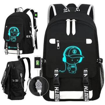 

LIVEFY Glowy s USB kabelem, černý
