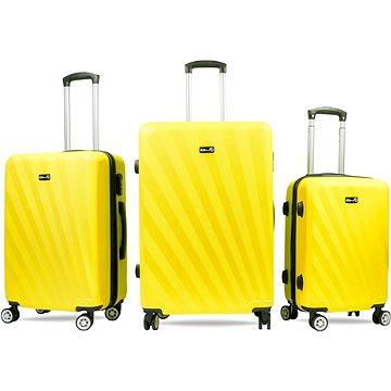 

Aga Travel Sada cestovních kufrů MR4653 Žlutá
