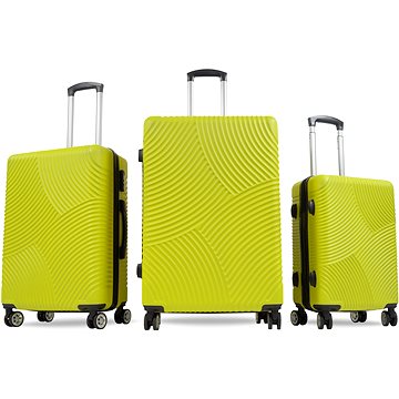 

Aga Travel Sada cestovních kufrů MR4654 Žlutá