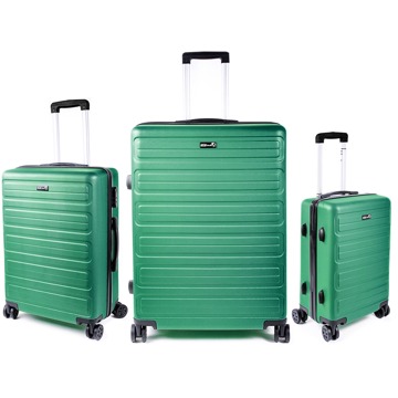 

Aga Travel Sada cestovních kufrů MR4657 Světle zelená