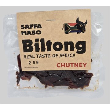 

SAFFA MASO Biltong Chutney 20 g
