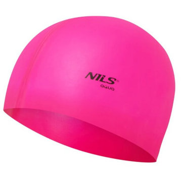 

NILS Aqua Silikonová čepice NQC PK01 růžová