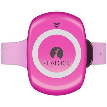 

Pealock 1 - chytrý zámek - růžový